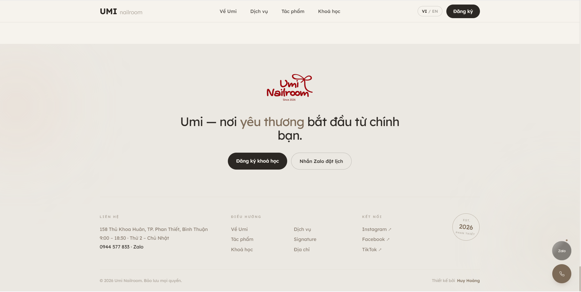 Umi Nailroom — 1